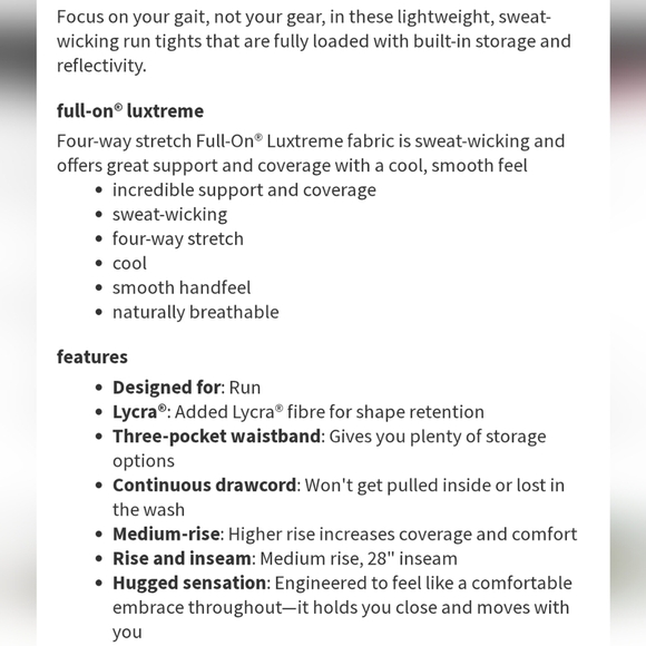 Lululemon Speed Up Tight 28" Full On Luxtreme Size Womens 12 Metropolis Glow - Picture 13 of 13